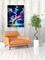 Diamond Art Painting Kits for Adults, Colorful Lightning 5D Diamond Painting Dots Art Kits for Adults Beginner, DIY Full Round Gem Crystal Art Paint by Diamond, Home Wall Decor 12x 16 in